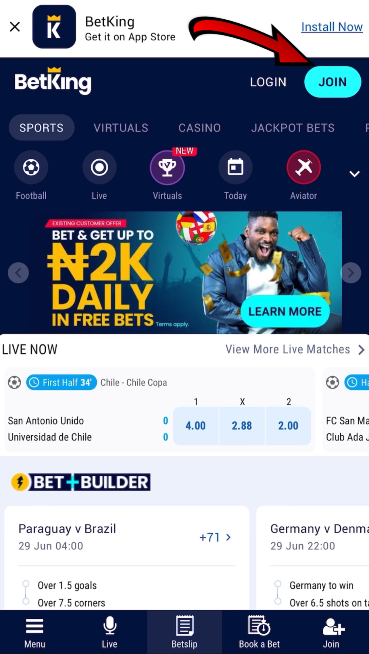 1xbet nigeria login